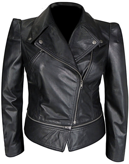 Annette Womens Leather Jacket