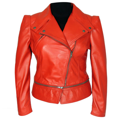 Annette Womens Leather Jacket