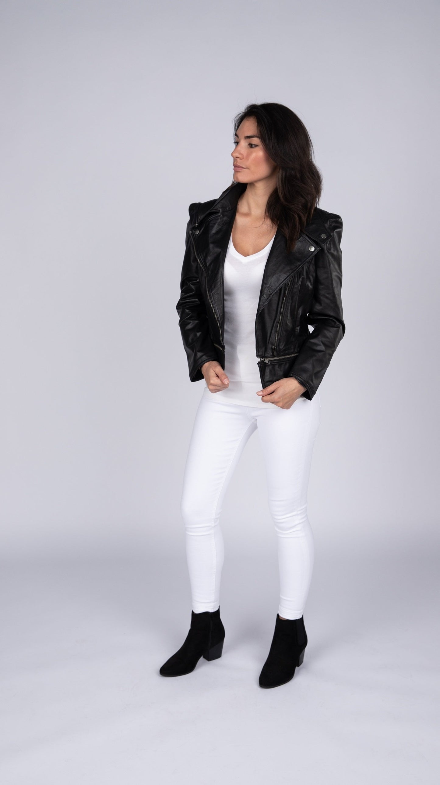 Annette Womens Leather Jacket