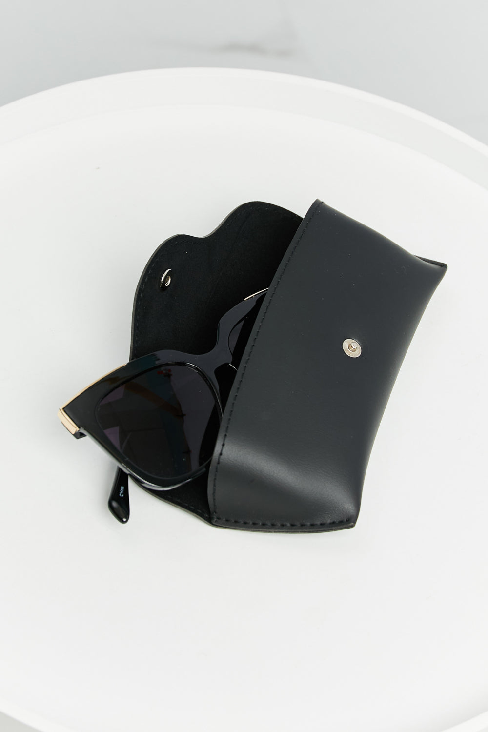 Tortoiseshell Rectangle Polycarbonate Sunglasses