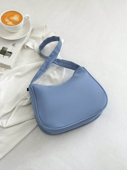 Butterfly Charm Polyester Shoulder Bag