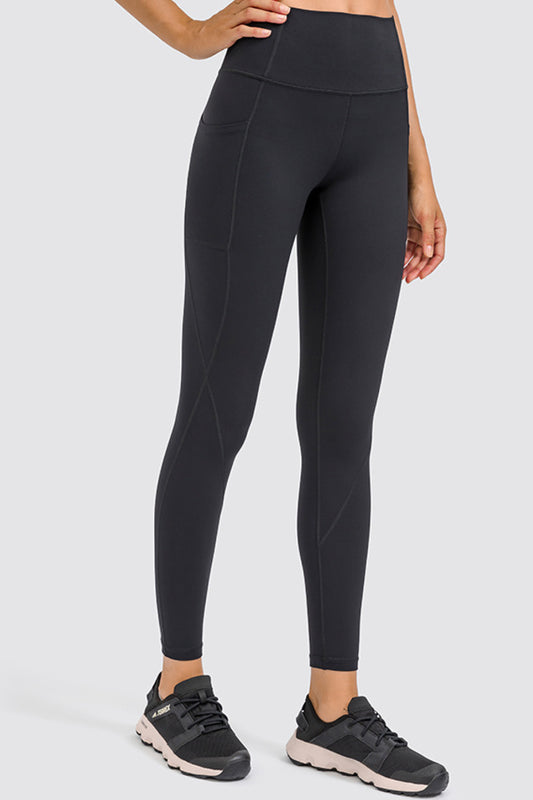 High Rise Yoga Leggings with Side Pocket