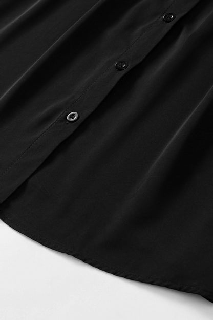 Gathered Detail Puff Sleeve Shirt