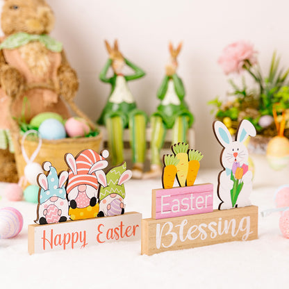 Easter Element Wooden Ornament