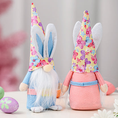 Easter Pointed Hat Faceless Doll